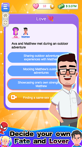 Feliz mejora familiar