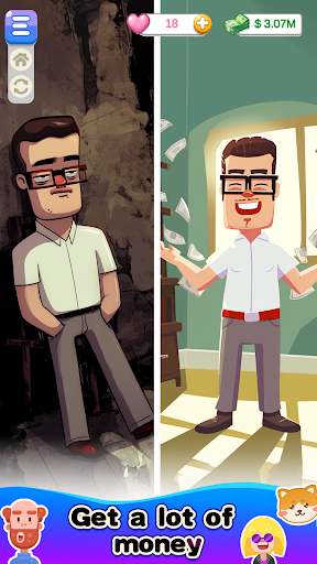 Feliz mejora familiar