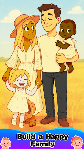 Feliz mejora familiar